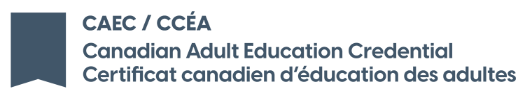 Canadian Adult Education Credential logo